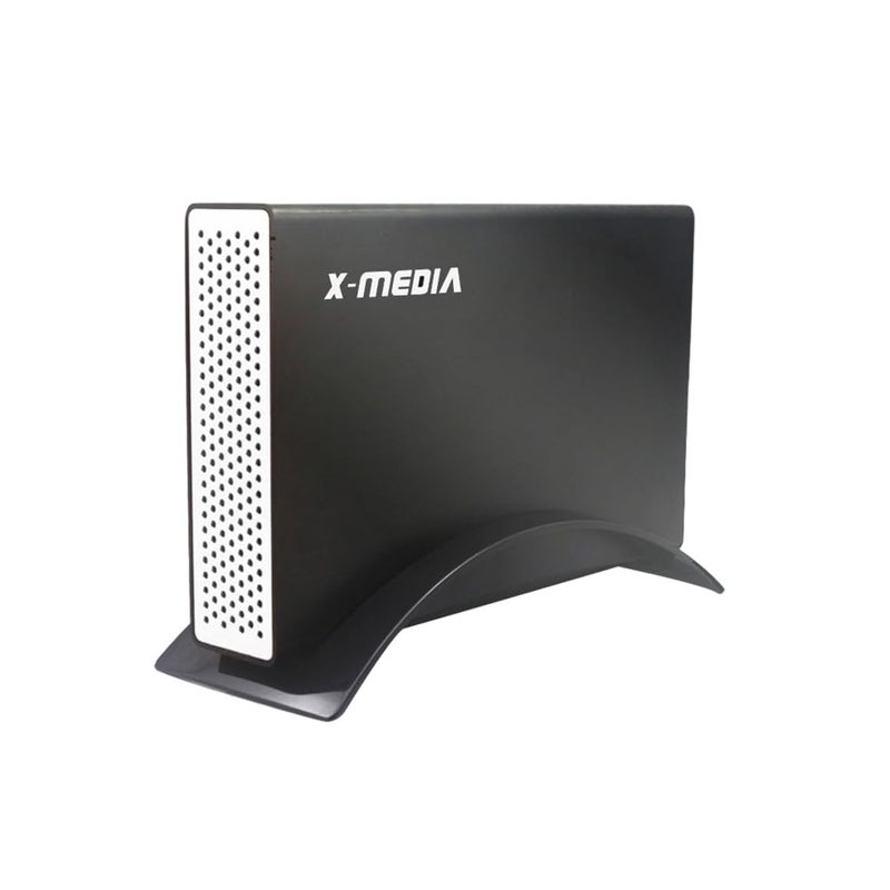 X-MEDIA XM-EN3451 V3 [Upgraded USB 3.0] 3.5-Inch IDE/PATA or SATA Aluminum Hard Disk Drive HDD External Enclosure Case | Support 3.5â€ IDE/PATA(Parallel ATA) | 3.5â€ SATA(Serial ATA)/SSD Hard Disk Drive - Image 1
